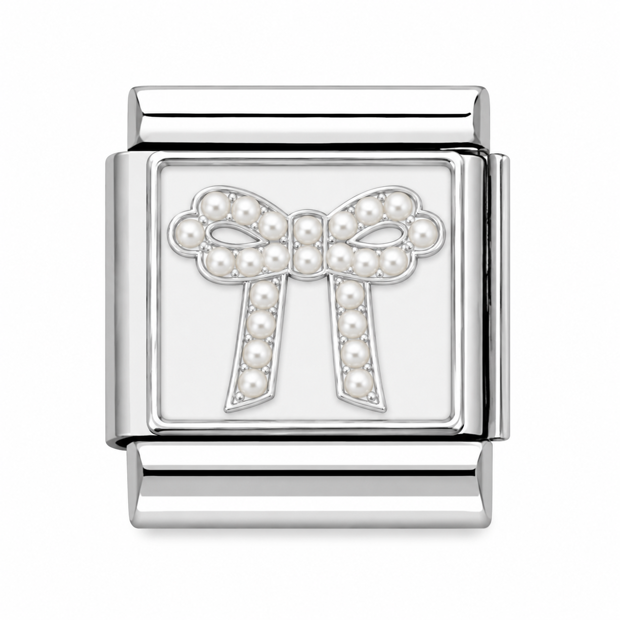 Charm Lazo Plateado