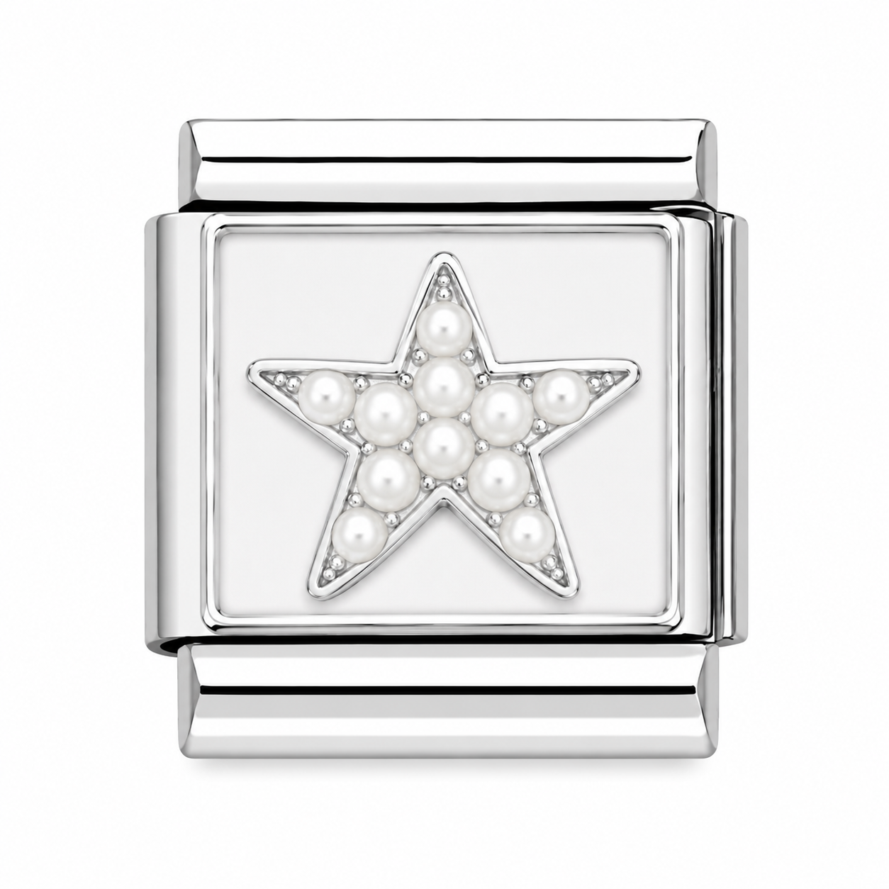Charm Estrella Plateada