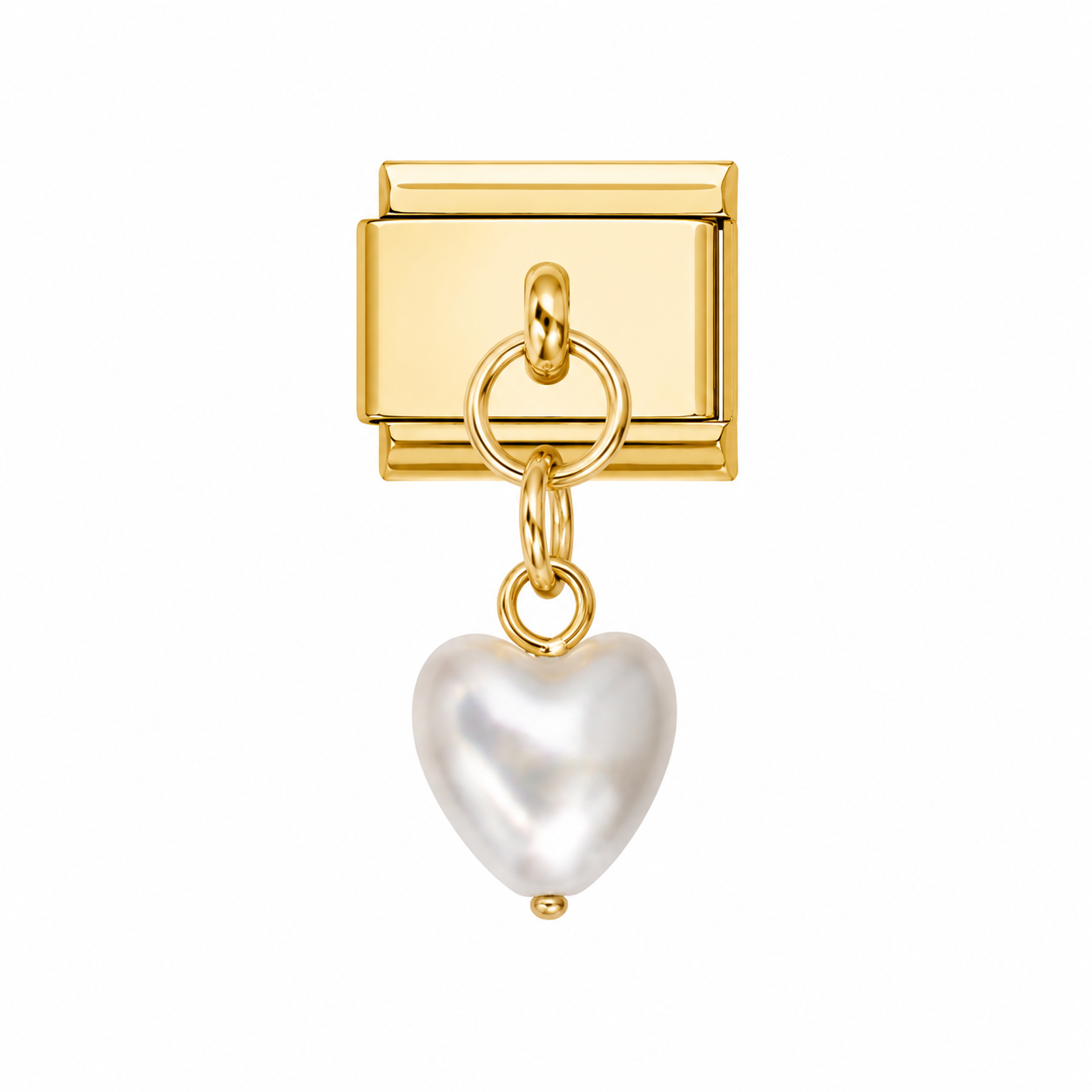 Charm Corazón De Perla