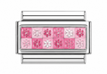 Charm Doble Rosa